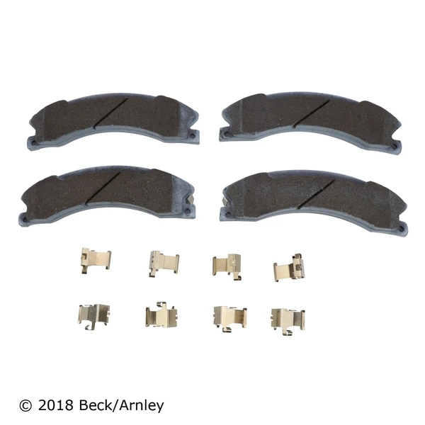 Beck/Arnley 085-6990 Disc Brake Pad Set, Rear Side
