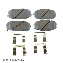 Beck/Arnley 085-6900 Disc Brake Pad Set, Front Side