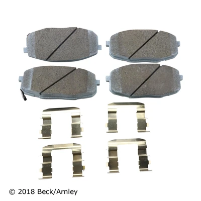Beck/Arnley 085-6900 Disc Brake Pad Set, Front Side