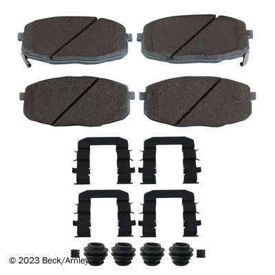 Beck/Arnley 085-6900A Disc Brake Pad Set, Front Side