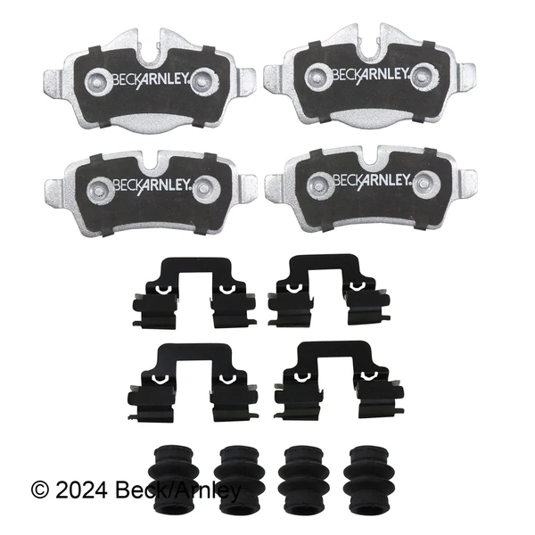 Beck/Arnley 085-6921 Disc Brake Pad Set, Rear Side
