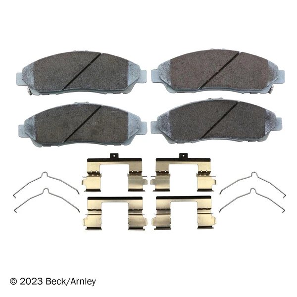 Beck/Arnley 085-6934 Disc Brake Pad Set, Front Side