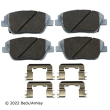 Beck/Arnley 085-6935 Disc Brake Pad Set, Front Side