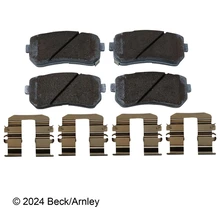 Beck/Arnley 085-7046 Disc Brake Pad Set, Rear Side