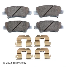 Beck/Arnley 085-7052 Disc Brake Pad Set, Rear Side