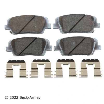 Beck/Arnley 085-7055 Disc Brake Pad Set, Rear Side