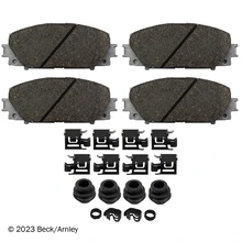 Beck/Arnley 085-7056 Disc Brake Pad Set, Front Side