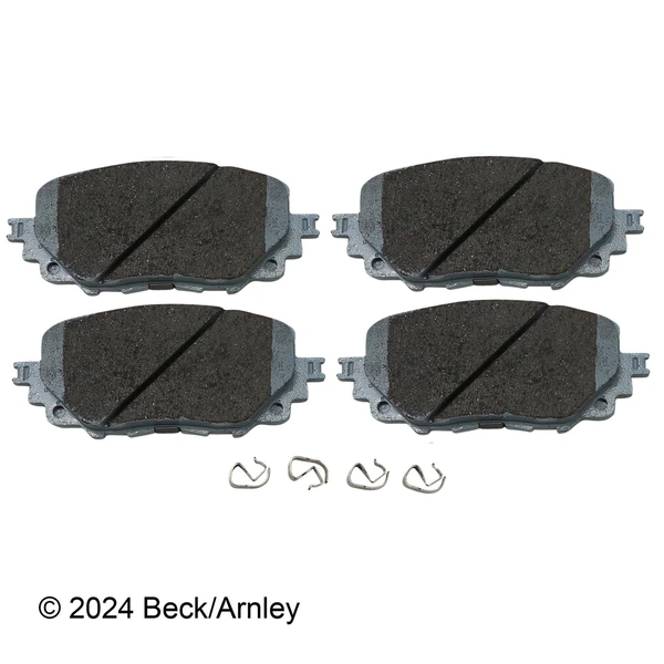 Beck/Arnley 085-7062 Disc Brake Pad Set, Front Side