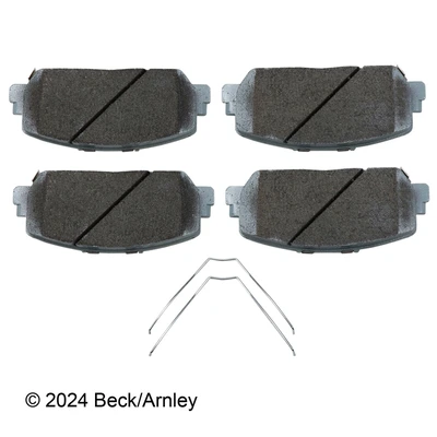 Beck/Arnley 085-7063 Disc Brake Pad Set, Front Side