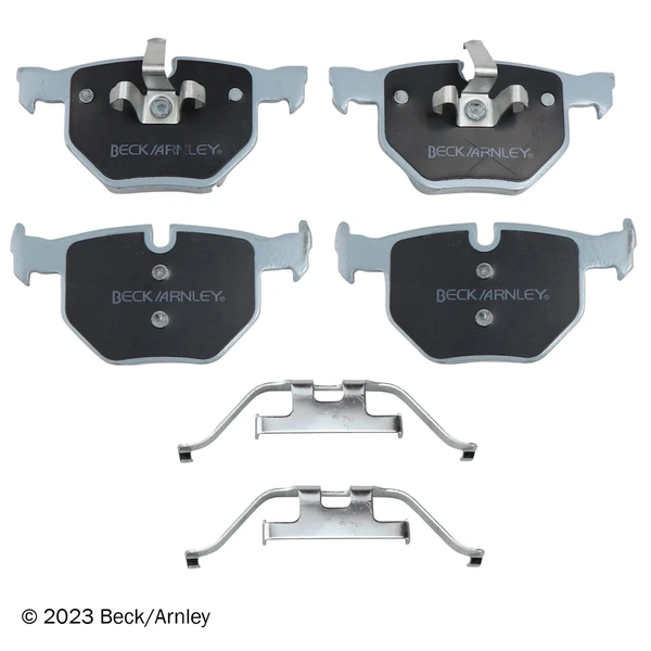 Beck/Arnley 085-7066 Disc Brake Pad Set, Rear Side