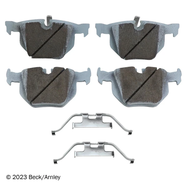 Beck/Arnley 085-7066 Disc Brake Pad Set, Rear Side