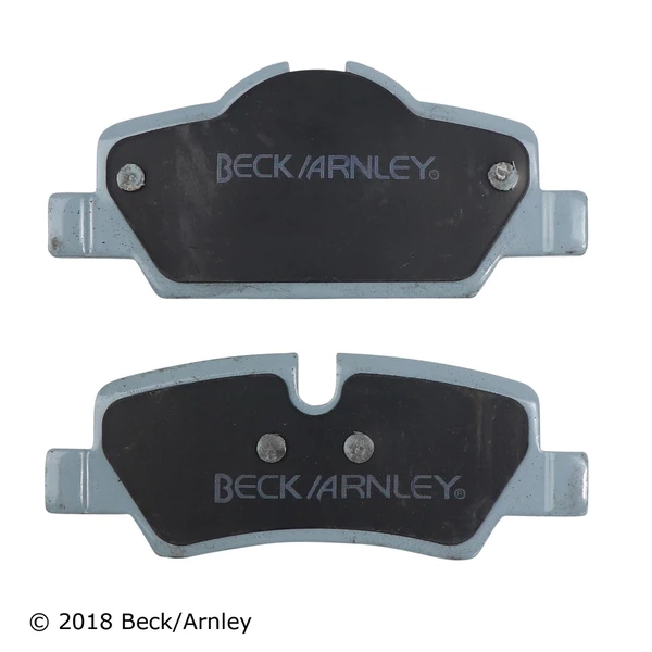 Beck/Arnley 085-7068 Disc Brake Pad Set, Rear Side