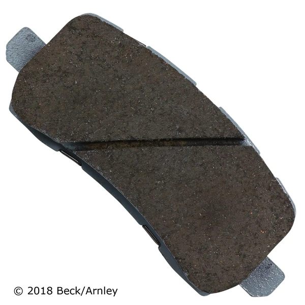 Beck/Arnley 085-7078 Disc Brake Pad Set, Rear Side