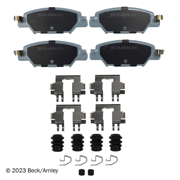 Beck/Arnley 085-7082 Disc Brake Pad Set, Rear Side