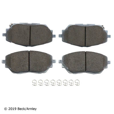 Beck/Arnley 085-7088 Disc Brake Pad Set, Front Side