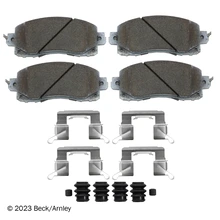 Beck/Arnley 085-7092 Disc Brake Pad Set, Front Side