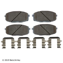 Beck/Arnley 085-7097 Disc Brake Pad Set, Front Side
