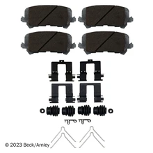 Beck/Arnley 085-7006 Disc Brake Pad Set, Rear Side