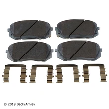 Beck/Arnley 085-7009 Disc Brake Pad Set, Front Side