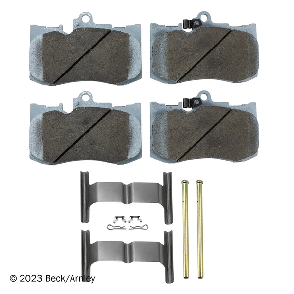 Beck/Arnley 085-7013 Disc Brake Pad Set, Front Side