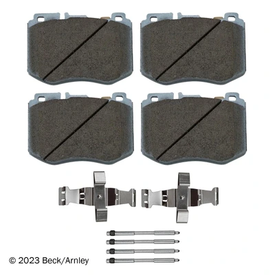 Beck/Arnley 085-7015 Disc Brake Pad Set, Front Side
