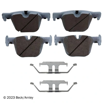 Beck/Arnley 085-7020A Disc Brake Pad Set, Rear Side