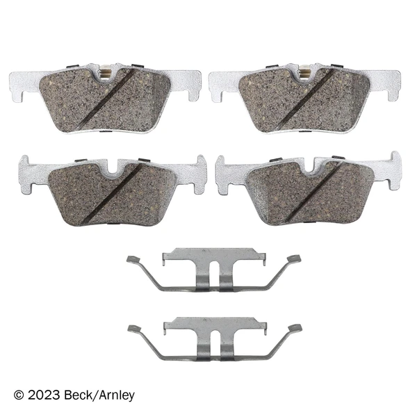 Beck/Arnley 085-7021 Disc Brake Pad Set, Rear Side