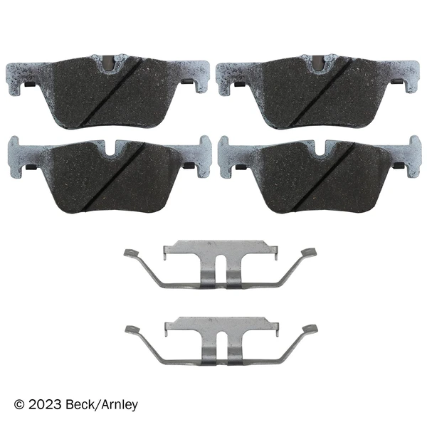 Beck/Arnley 085-7022 Disc Brake Pad Set, Rear Side