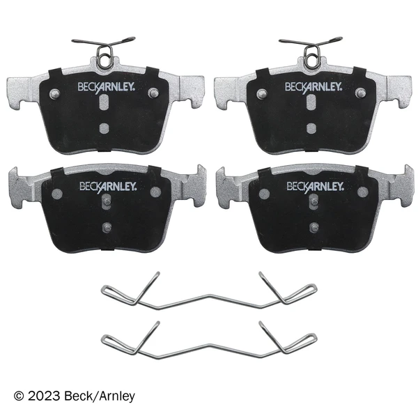 Beck/Arnley 085-7023 Disc Brake Pad Set, Rear Side