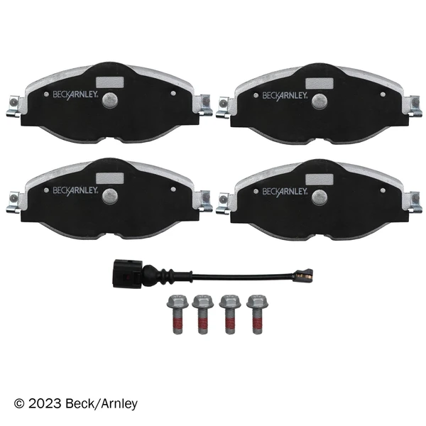 Beck/Arnley 085-7028 Disc Brake Pad Set, Front Side