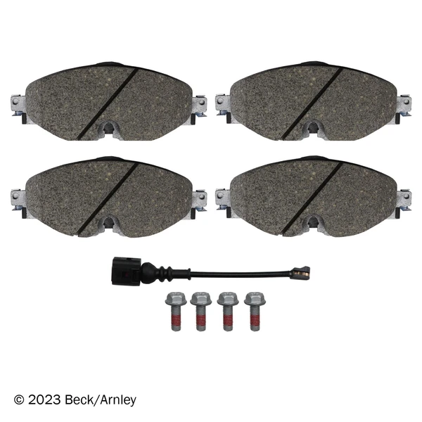 Beck/Arnley 085-7028 Disc Brake Pad Set, Front Side