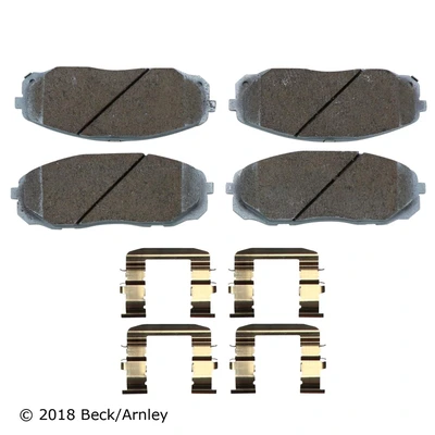 Beck/Arnley 085-7031 Disc Brake Pad Set, Front Side
