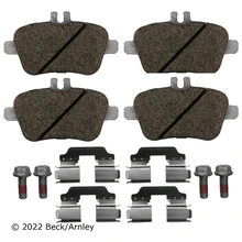 Beck/Arnley 085-7033 Disc Brake Pad Set, Rear Side