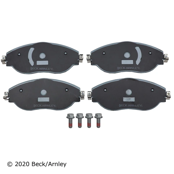 Beck/Arnley 085-7102 Disc Brake Pad Set, Front Side