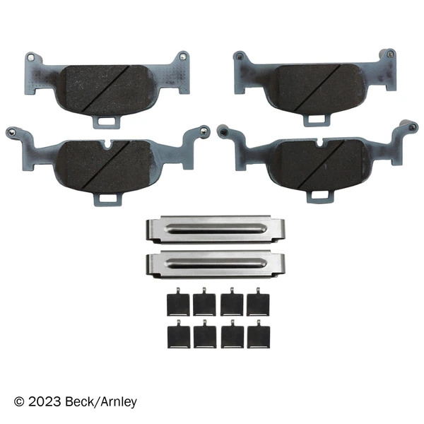 Beck/Arnley 085-7105 Disc Brake Pad Set, Front Side