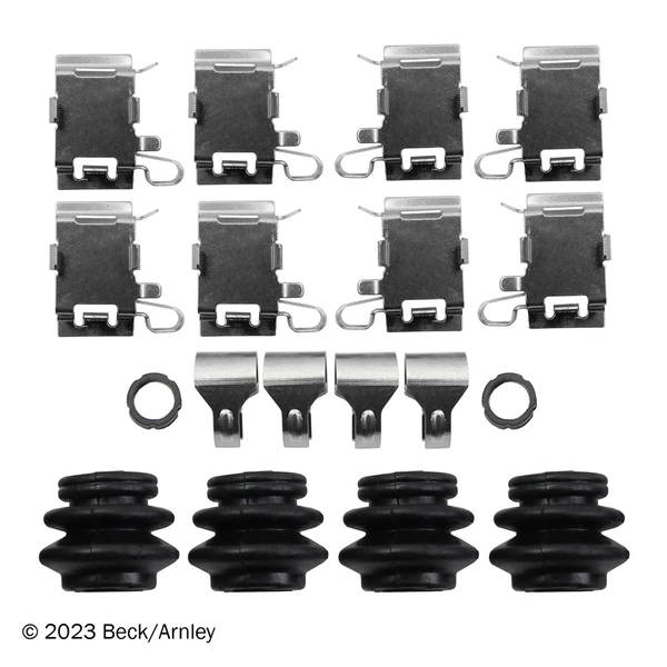 Beck/Arnley 085-7108 Disc Brake Pad Set, Front Side