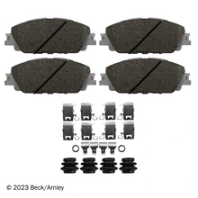 Beck/Arnley 085-7108 Disc Brake Pad Set, Front Side