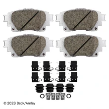 Beck/Arnley 085-7109A Disc Brake Pad Set, Rear Side