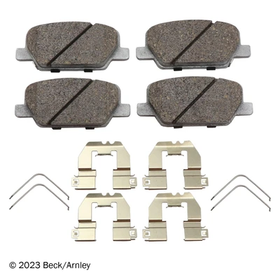 Beck/Arnley 085-7113 Disc Brake Pad Set, Rear Side