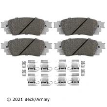 Beck/Arnley 085-7114 Disc Brake Pad Set, Rear Side