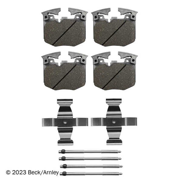 Beck/Arnley 085-7133 Disc Brake Pad Set, Front Side
