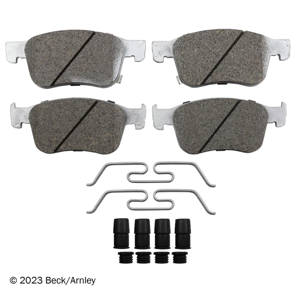 Beck/Arnley 085-7139 Disc Brake Pad Set, Front Side