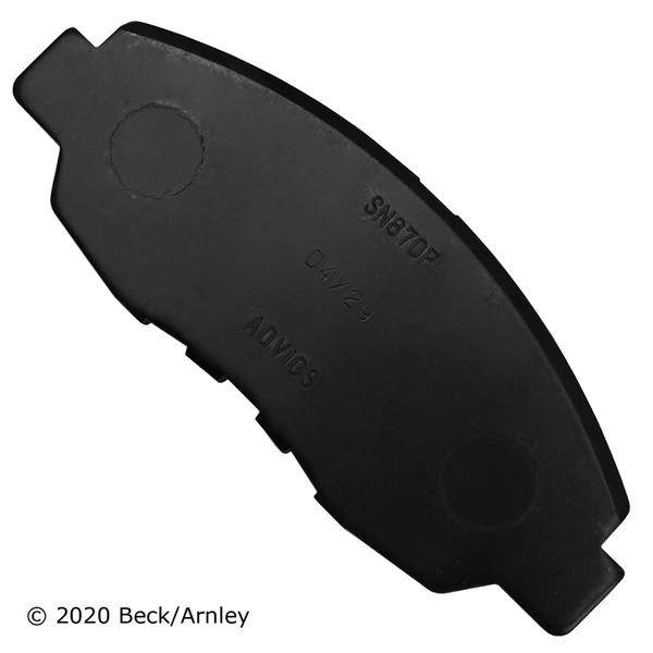 Beck/Arnley 089-1367 Disc Brake Pad Set, Front Side