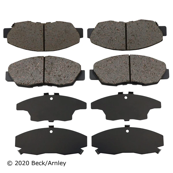 Beck/Arnley 089-1367 Disc Brake Pad Set, Front Side
