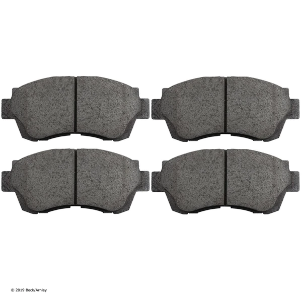 Beck/Arnley 089-1379 Disc Brake Pad Set, Front Side