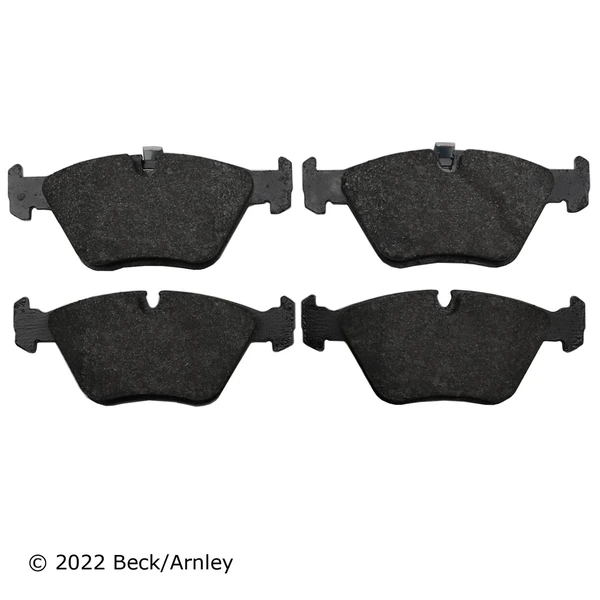 Beck/Arnley 089-1380 Disc Brake Pad Set, Front Side