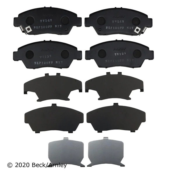 Beck/Arnley 089-1482 Disc Brake Pad Set, Front Side