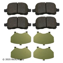 Beck/Arnley 089-1553 Disc Brake Pad Set, Front Side
