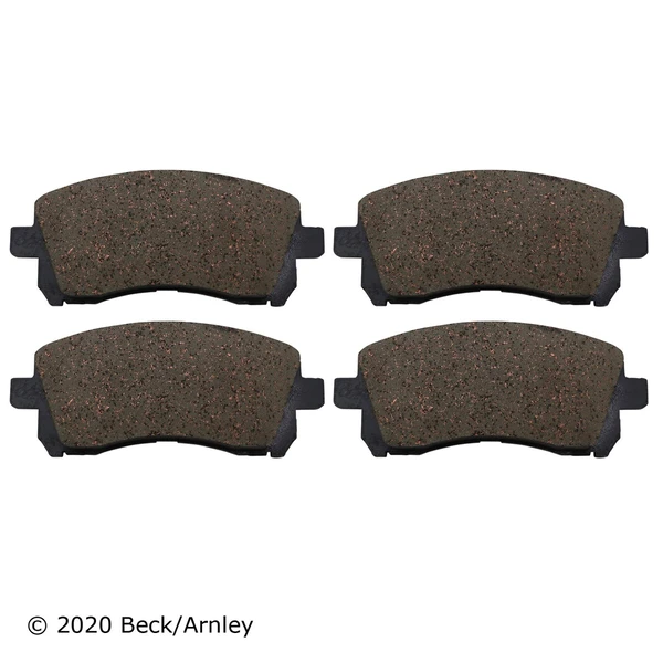 Beck/Arnley 089-1554 Disc Brake Pad Set, Front Side