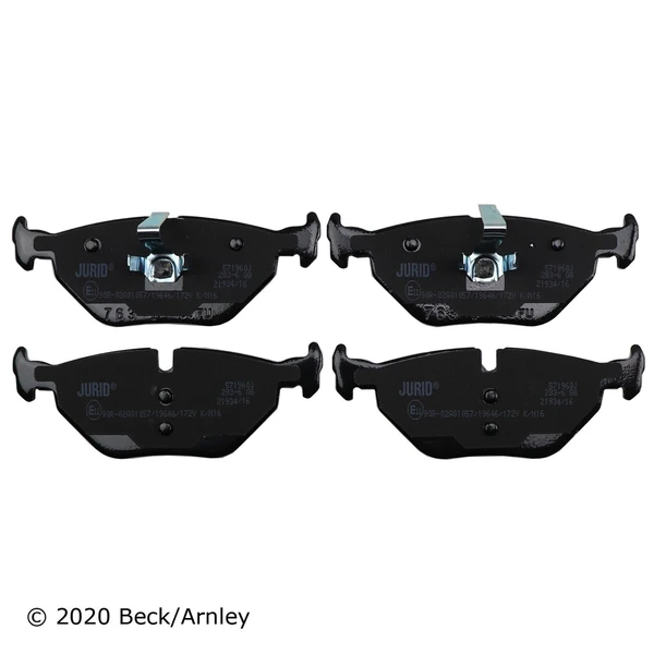 Beck/Arnley 089-1562 Disc Brake Pad Set, Rear Side